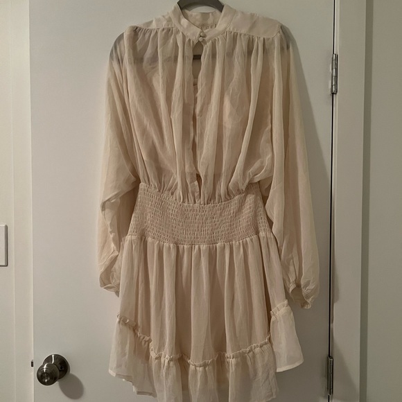 Vici dolls Long sleeve ruffle dress (starts with love smocked dress) - Picture 6 of 6